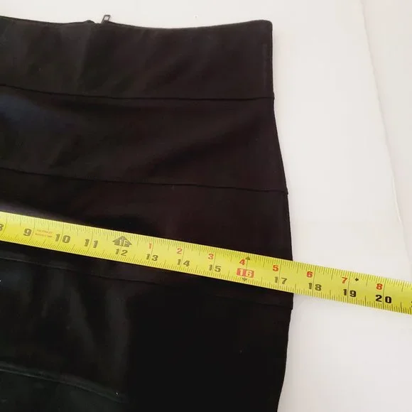ARITZIA TALULA Black Stretch Bandage Mini Skirt - Picture 10 of 11